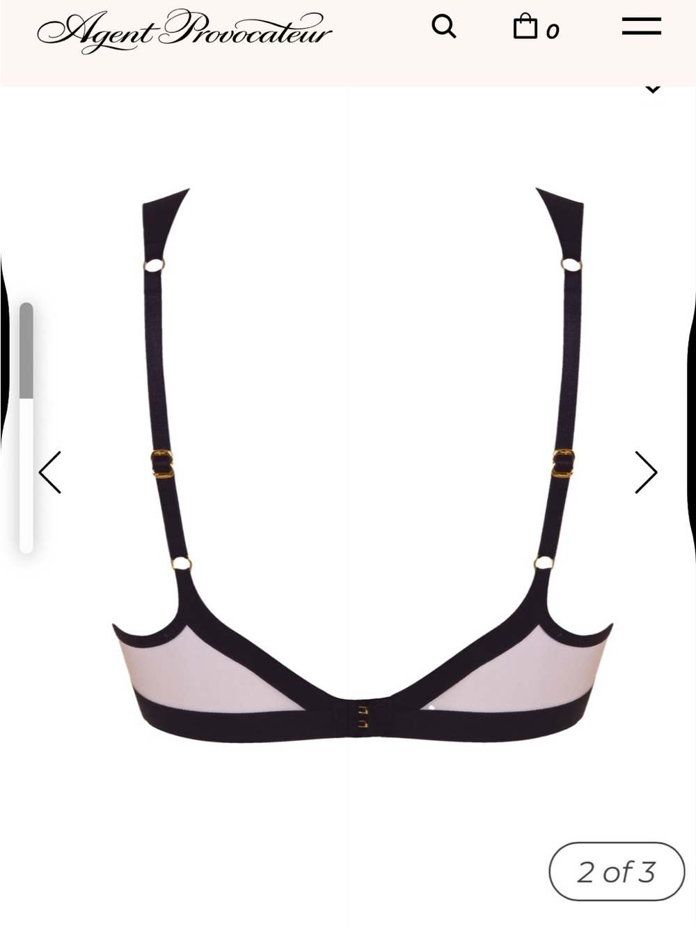 ✨Agent Provocateur Soni Mesh Wave Set ✨LIKE NEW ✨ - Picture 4 of 7